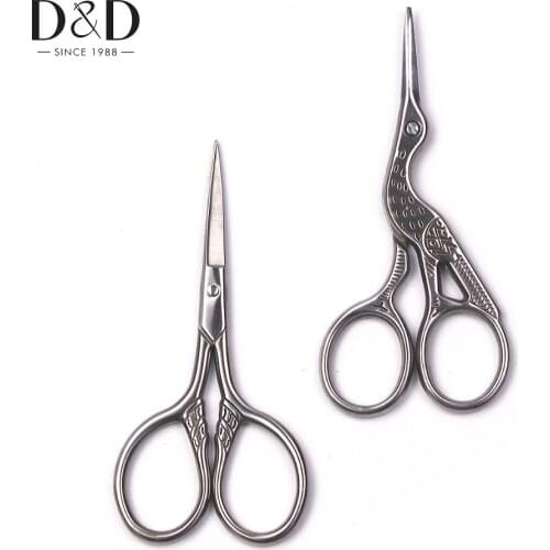 D&D Vintage Sewing Scissors for Needlework Stainless Steel Scissors for Embroidery Tailors Scissors for DIY Sewing Tool