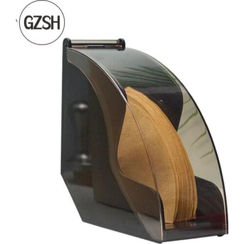 GZSH High-grade Acrylic Plastic V1 Coffee Paper Shelf, V60 Coffee Filter Coffee Paper Shelf Matching, Coffee Accessories #02