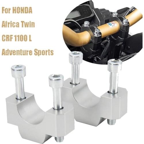 For HONDA CRF 1100L CRF 1100 L Africa Twin Adventure Sports CRF1100L Handle Bar Riser Clamp Extend Handlebar Motorcycle