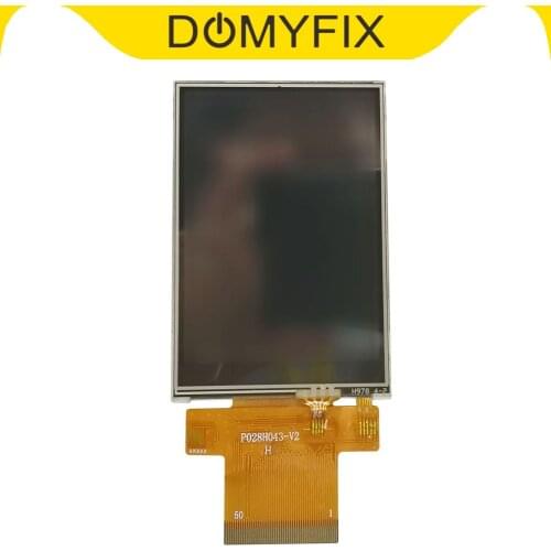 Laptop LCD screen 2.8" TFT LCD Touch Screen ILI9341V 50Pin RGB P028H043 SPI 3/4wrie MCU 8/16bit LCD Display Screen