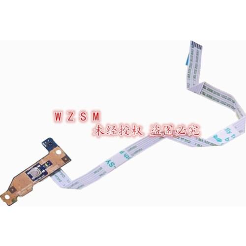 Genuine New Laptop Power Button Switch Board with Cable for HP Envy TouchSmart M7-J010DX ENVY17-J M7 Power Button Board