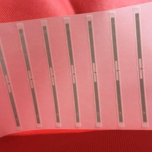 104*5.5mm UHF RFID tags book library management PET stickers 1000pcs/lot