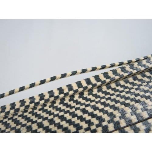 20STRIPS LUTHIER FIGURED BINDING XL-78,Measures 2.5mm x1.5mm thick and810mm long