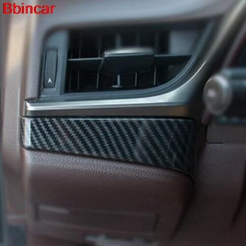 Bbincar Accessories Interior Left Dashboard Central Control Console Air Conditioning Panel Cover Trim LHD For Lexus ES 2018 2019