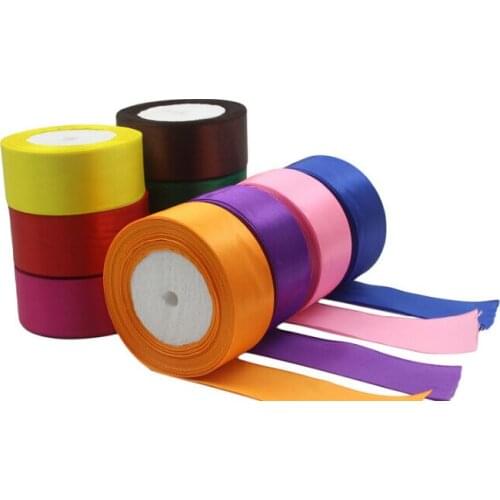 1-1/2" 38mm polyester Taffeta satin ribbon wedding gift packing ribbons EH236