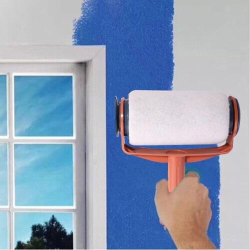 Seam/Seamless Paint Brush for Wall Decoration DIY Household Telescopic Rod Roller Corner Brush Room Wall Decor Kits