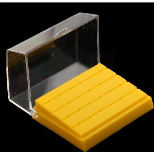 24-hole Bur Box High-speed Bur Box Can Be Sterilized High By Dental Easy Temperature Top The Lid Box On Cleaning Instrument R8P5