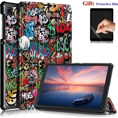 Case For Samsung Galaxy Tab A7 Lite 8.7 SM-T220 T225 Hard Case Galaxy tab a7 lite 2021 Tablet Stand Flip Folding Protective Case