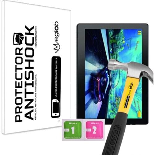 Screen protector Anti-Shock Anti-scratch Anti-Shatter compatible with Tablet Odys Gambit 10 Plus 3G
