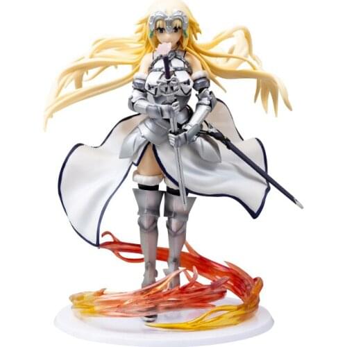 Fate/Apocrypha Ruler Jeanne d'Arc PVC Action Figure toy 26CM Anime Figures Take the sword Model Toys Sexy Girl Collection Doll