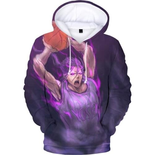 Kurokos Basket Ball Hoodies Kuroko no Basuke SEIRIN School Uniform Cosplay Clothes Costume O-Neck Sweatshrits Boys/girls Tops