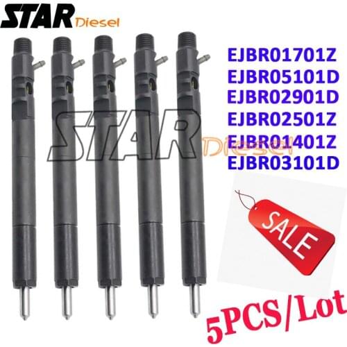 Inyector EJBR01701Z EJBR05101D Auto Assembly Injector EJBR02901D EJBR02501Z New Pump Nozzles EJBR01401Z EJBR03101D 5PCS/LOT