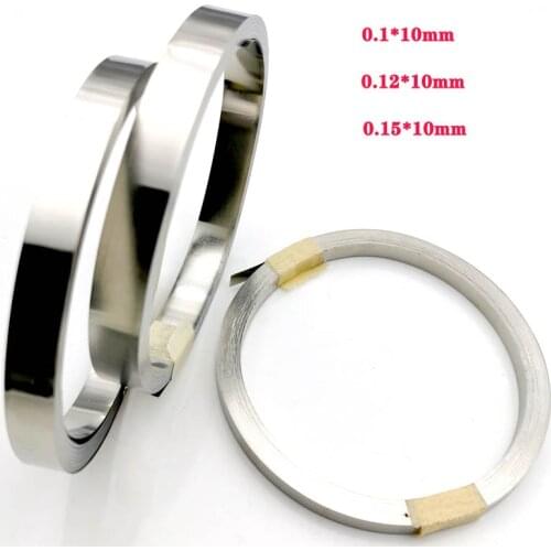 10M 10mm x 0.1/0.12/0.15 Pure Nickel Strip Tape For Li 18650 Battery Spot Welding Compatible For Spot Welder Machine