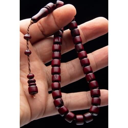 Islamic Tasbih Muslim Rosary Beads 33 Prayer Rosary For Men Bracelet For Men Accessory amber oltu amber stone Handmade Turkey