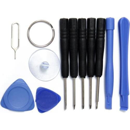 11pcs/set Cell Phones Opening Screen Pry Repair Tool Kits Professional Mobile Phone Screwdriver Tools for iPhone Samsung Xiaomi