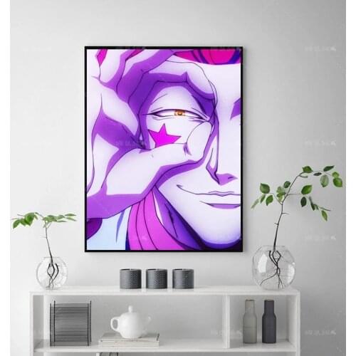 Anime Posters Hunter X Hunter Hisoka Art Prints Canvas Painting Modular Wall Pictures Decoration Bedroom Living Room Home Decor