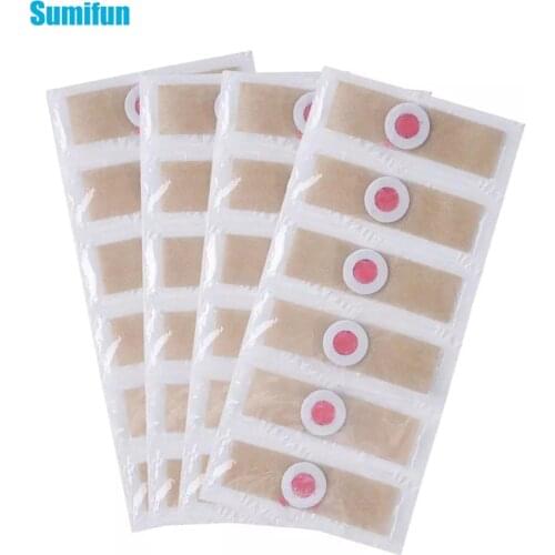 12pcs Sumifun Foot Corn Killer Calluses Plantar Warts Thorn Pain Relief Plaster Medical Sticker Foot Pad Curative Plasters