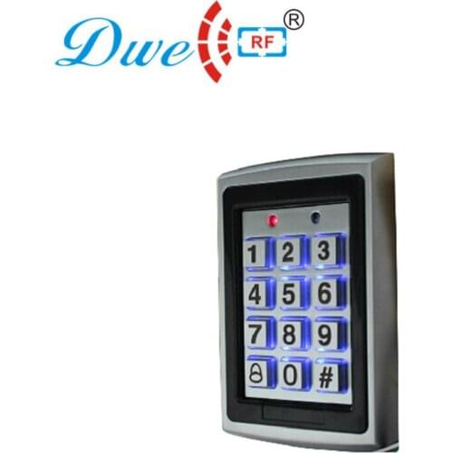 Rugged metal 125 kHz RFID standalone controller PIN code door access control system