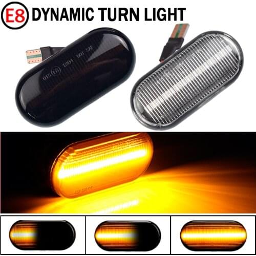 Turn Signal Lamp LED For Nissan Qashqai J10 Note Cube 350Z Light Car Dynamic Side Marker Blinker