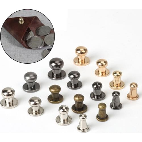 10sets Pacifier Nails Turnbuckles Hardware Accessories Bag Accessory Leather Craft Accessory Nail Monk Head Hooks Pacifier Nails