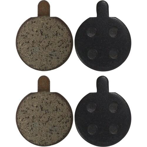 2 pairs of resin disc brake pads for electric scooter suitable for Xiaomi M365 Pro scooter replacement spare disc brake pads