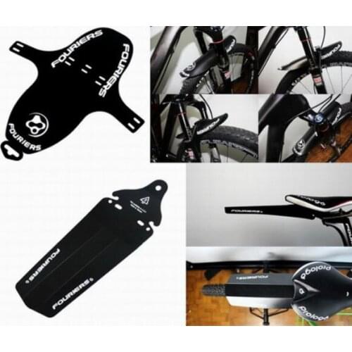 2pcs/lot Bicycle Fender Road MTB Mountain Bike Mudguard Under Saddle Dry Smart front/Rear Mudguards Accessories Hot Sale 2018