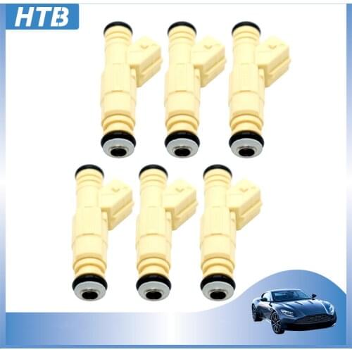 6PCS New 36lb Fuel Injectors Nozzle For Ford GM V8 LS1 LT1 5.0 5.7L Chevrolet Buick Pontiac 3.8L V6 0280155811 0280155737