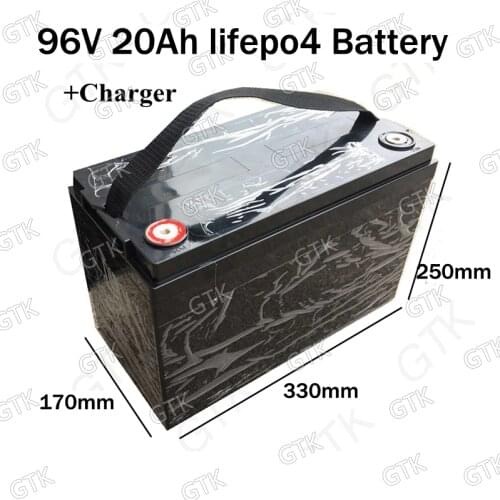 Chinese factory direct sales High capacity Lifepo4 96v 20ah battery pack 3500w electric scooter Electric Motorcycle Conversion