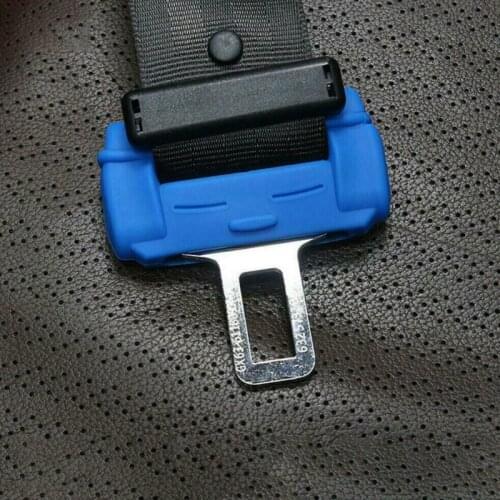 Car Safety Belt Buckle Protector Silicon Anti-Scratch Seat Belt Buckle Clip Interior Button Case Anti-Scratch Cover For Bmw E46