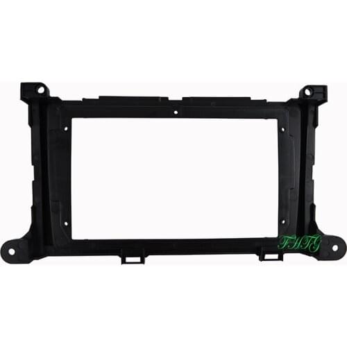 Double Din Car Audio Frame Car Radio Fascia,gps navigation fascia panel is suitable for 2011 TOYOTA SIENNA (9INCH)