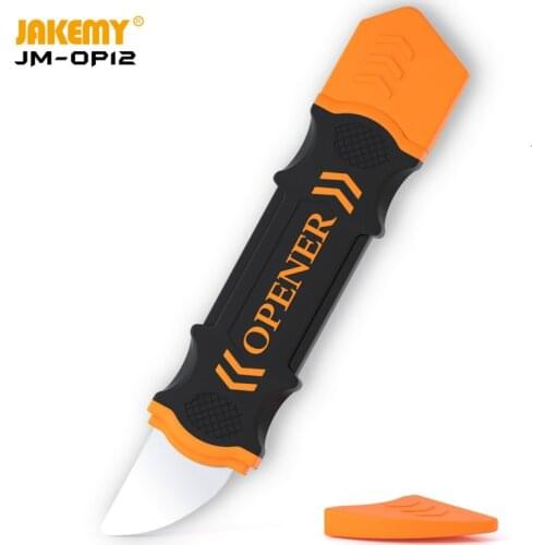 JAKEMY JM-OP12 Flexible Double-used Solid Safe Thin Metal Pry Tool Opener Repair Tool for iPhone Laptop Pad Disassembly