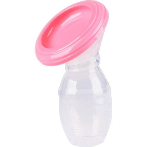 Hot Sale Baby Feeding Manual Breast Pump Partner Breastmilk Silicone Breast Pump Breast Collector Automatic Correction #232811