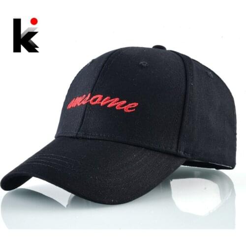2018 Fashion Baseball Cap Women Men Letter Embroidery Solid Snapback Dad Hat Outdoor Breathable Cotton Casual Bone Casquette