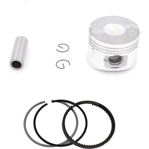 Motorcycle 52.4mm Piston 15mm Pin Ring Set For Hoajue Suzuki HJ125 HJ125T-16 HJ125T-11 125cc Engine Spare Parts