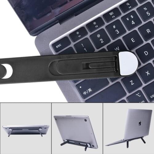 Laptop Heat Dissipation Stand Foldable Plastic Tablet Stand Bracket Notebook Holder for MacBook Air Pro Huawei Xiaomi Samsung