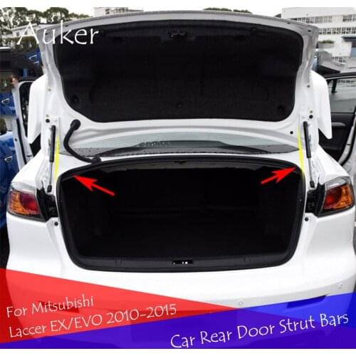 For Mitsubishi Laccer EX/EVO 2010-2015 Rear Door Trunks Box Supporting Hydraulic Lift Rod Strut Spring Shock Bars Bracket