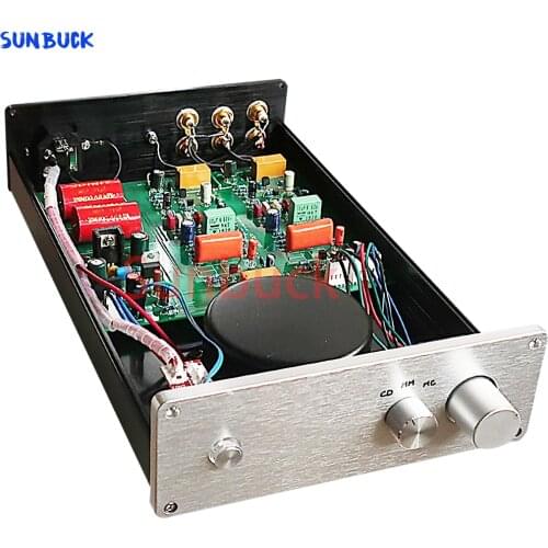 Sunbuck Phono Preamp High gain 2 input high level output MM MC moving magnet moving coil for vinyl Phono Preamplifier