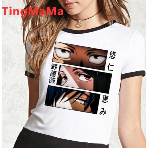 Jujutsu Kaisen Gojo Satoru Yuji Itadori top tees male couple clothes aesthetic graphic tees 2021 aesthetic harajuku kawaii