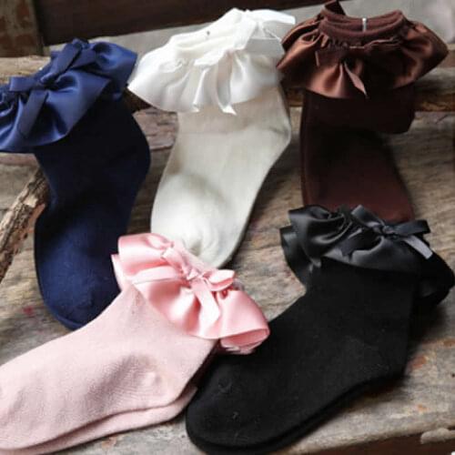 Girls spring autumn socks period new fashion children girl princess baby socks children dream silk lace short sock