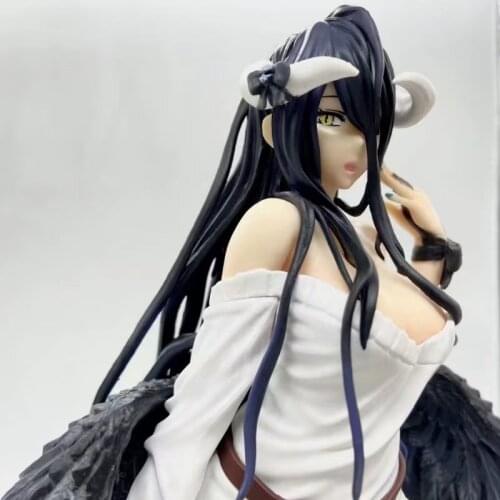 Japan Anime Overlord Albedo Sexy Girl Anime Cartoon Action Figure PVC Toys Collection Figures For Kids Children Christmas Gifts