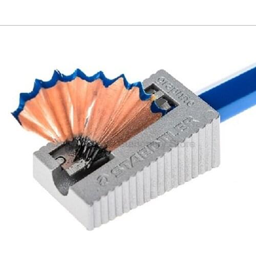 3 Pcs/Lot STAEDTLER 510 10 metal Pencil sharpener Girl & Boy manual sharpener for kids Stationary Office School supplies