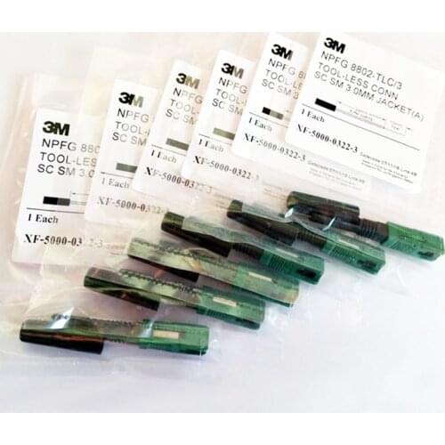 3M 8802-TLC/3 SC/APC UPC single-mode fiber optic quick connector 3M SC 3.0 FTTH Fiber Optic Fast Connector