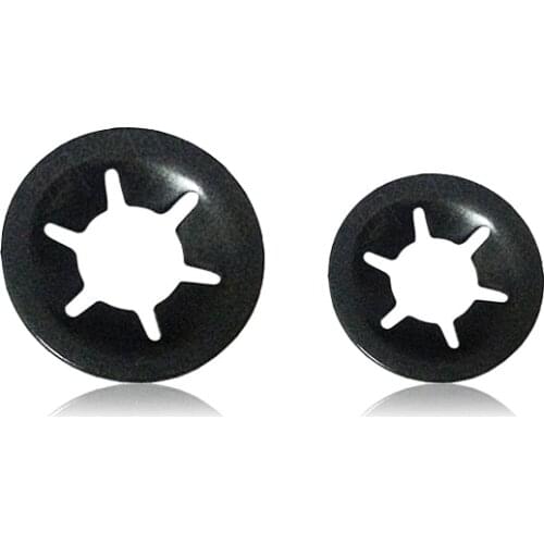 500PCS/LOT M4*12 Internal Tooth Conical Spring Washers Symbol Bearing Clamp Ring Star Washer