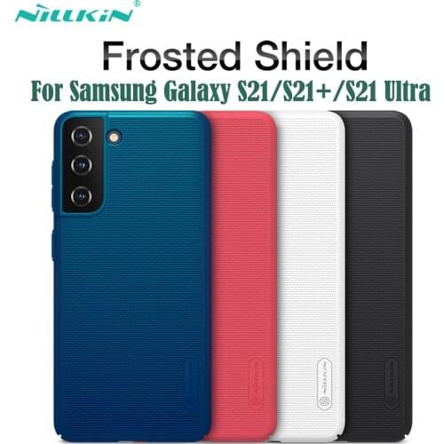 For Samsung Galaxy S21+ S21 Ultra 5G Case Covers Nillkin Frosted Shield Hard PC Phone Back Cover For Samsung Galaxy S21 S21 Plus
