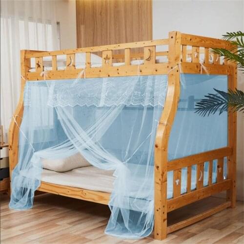 Bunk Beds Mosquito Net Childrens Room Summer Anti-mosquito Lace Gauze Physical Mosquito Repellent Childrens Bed Bedding F0507