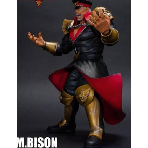Storm Toys M.bison 1/12 Action Figure Model Full Set Toys for Fans Collection Black version