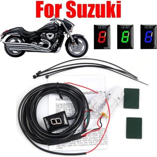 For Suzuki Intruder 250LC 250 LC VLR1800 VLR 1800 VZR1800 VZR 1800 Motorcycle 1-6 Gear Indicator Digital Gear Display Meter