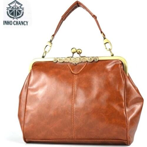 INHO CHANCY Women's Bags With A Lock