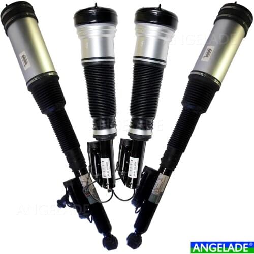 Set 4pcs Front+Rear Air Suspension Shock Absorber Me-Benz S-Class W220 S280 S320 S350 S400 S430 S500 S600 2203202438 2203202338