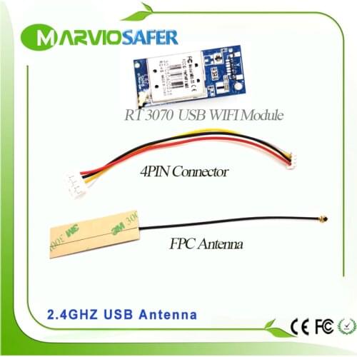 Marviosafer RT3070 USB WIFI Module for CCTV Network Wifi IP Camera 5V DC
